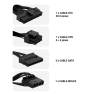 CoolBox FUENTE DE ALIMENTACION TFX BLACK550 GR-T 550W NEGRA