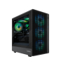 CoolBox GAMING CAJA MATX GM350 DARKFACE USB-C 3.2 GEN1 CRISTAL AHUMADO