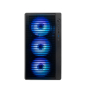 CoolBox GAMING CAJA MATX GM350 DARKFACE USB-C 3.2 GEN1 CRISTAL AHUMADO