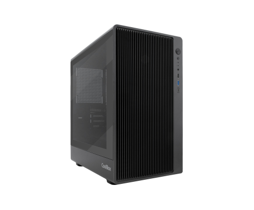 CoolBox GAMING CAJA MATX GM350 DARKFACE USB-C 3.2 GEN1 CRISTAL AHUMADO