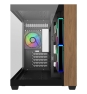 Cooler Master Elite 481 Wood Mini Tower Negro