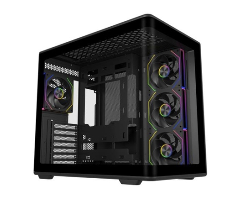 Cooler Master Elite 600 Torre Negro, Transparente