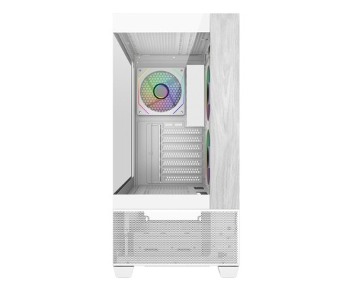 Cooler Master Elite 690 Wood Midi Tower Blanco