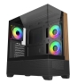 Cooler Master Elite 690 Wood Midi Tower Negro