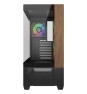 Cooler Master Elite 690 Wood Midi Tower Negro