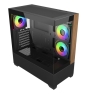 Cooler Master Elite 690 Wood Midi Tower Negro