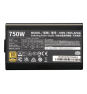 Cooler Master Elite Gold 750 unidad de fuente de alimentación 750 W 24-pin ATX ATX Negro