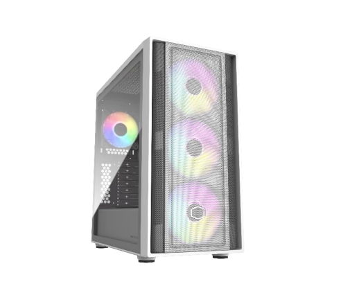 Cooler Master MasterBox 600 White Escritorio Blanco