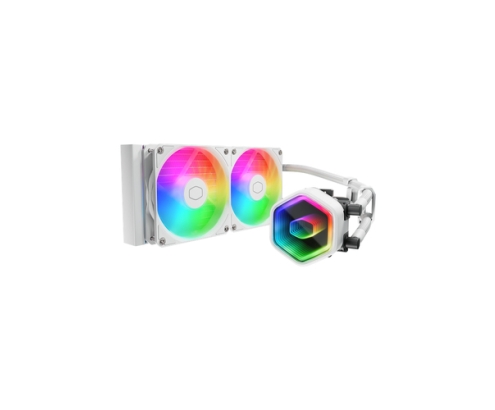 Cooler Master MasterLiquid 240 Core II White Procesador Kit de refrigeración líquida 12 cm Blanco