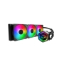 Cooler Master MasterLiquid 360 Core II Procesador Kit de refrigeración líquida 12 cm Negro 1 pieza(s)