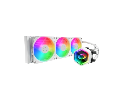Cooler Master MasterLiquid 360 Core II White Procesador Kit de refrigeración líquida 12 cm Blanco 1 pieza(s)
