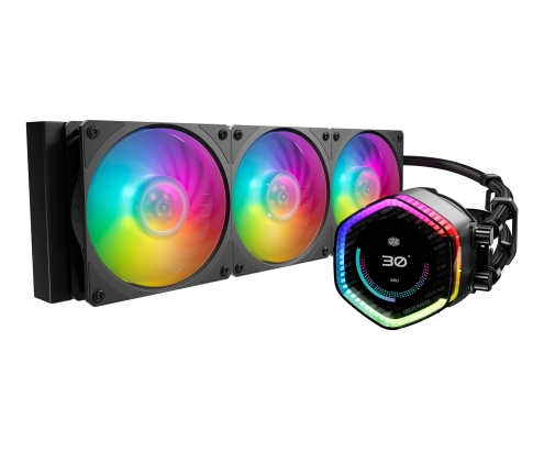 Cooler Master MasterLiquid 360 ION Procesador Sistema de refrigeración líquida todo en uno 12 cm Negro 1 pieza(s)