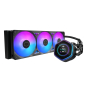 Cooler Master MasterLiquid Atmos II 360 LCD Black Procesador Kit de refrigeración líquida 12 cm Negro 1 pieza(s)