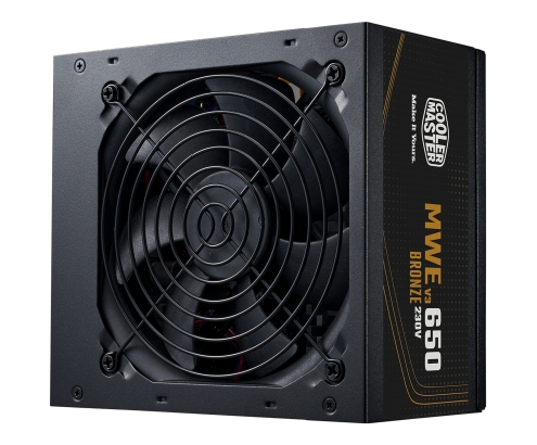 Cooler Master MWE Bronze 650 V3 230V unidad de fuente de alimentación 650 W 24-pin ATX ATX Negro