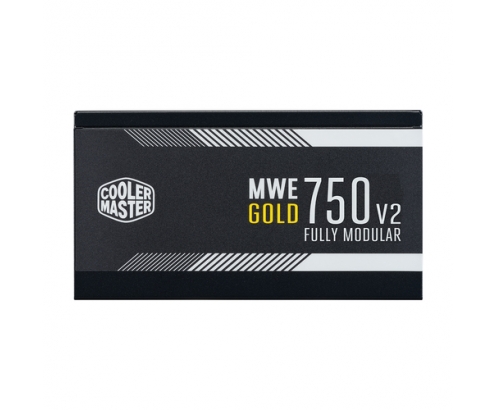 Cooler Master MWE Gold 750 V2 ATX 3.0 Ready unidad de fuente de alimentación 750 W 24-pin ATX Negro
