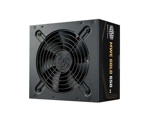 Cooler Master MWE Gold V3 ATX 3.1 Non-Modular Series unidad de fuente de alimentación 650 W 24-pin ATX Negro