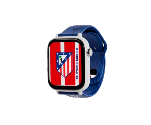 Correa compatible con Save Family PLUS Silicona Azul Atletico de Madrid 