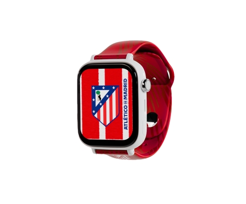 Correa compatible con Save Family PLUS Silicona Roja Atletico de Madrid