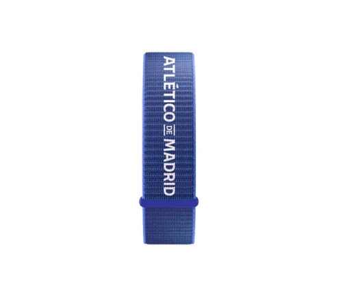 Correa de Tela Azul Atlético de Madrid para Smartwatch SaveFamily