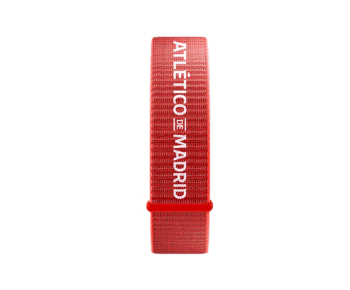 Correa de Tela Roja Atlético de Madrid para Smartwatch