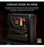 Corsair 3200D RS ARGB Mid-Tower PC Case - Smoke Midi Tower Negro