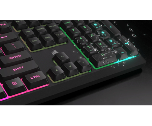 Corsair CH-9226C65-PT teclado Juego USB QWERTY Portugués Negro