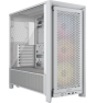 Corsair FRAME 4000D RS ARGB Midi Tower Blanco
