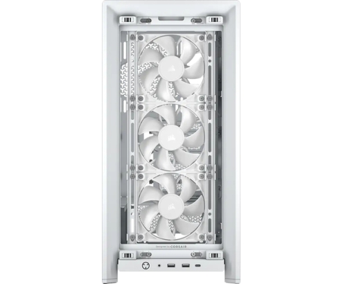 Corsair FRAME 4000D RS Midi Tower Blanco