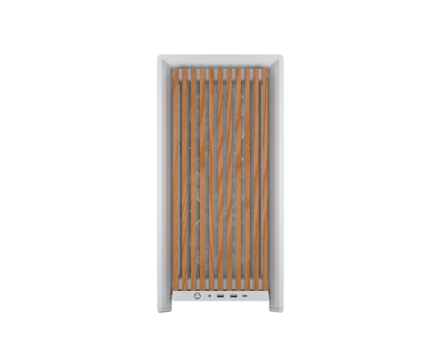 Corsair FRAME 4000D WOOD RS Midi Tower Madera, Blanco