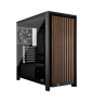 Corsair FRAME 4000D WOOD RS Midi Tower Negro, Madera