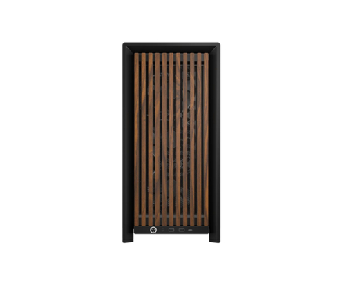 Corsair FRAME 4000D WOOD RS Midi Tower Negro, Madera