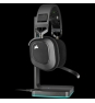 Corsair HS80 RGB Auriculares Inalámbrico Diadema Juego Negro