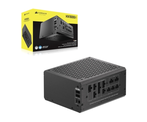 Corsair HX1000i unidad de fuente de alimentación 1000 W 24-pin ATX ATX Negro