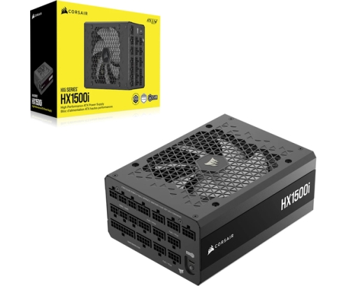 Corsair HX1500 unidad de fuente de alimentación 1500 W 24-pin ATX ATX Negro