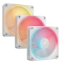 Corsair iCUE LINK LX120-R RGB Carcasa del ordenador Ventilador 12 cm Blanco 3 pieza(s)