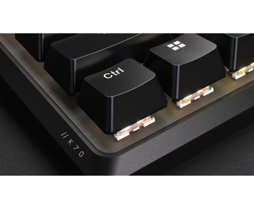 Corsair K70 CORE TKL teclado Juego USB QWERTZ Portugués Negro