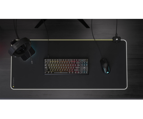 Corsair K70 CORE TKL teclado Juego USB QWERTZ Portugués Negro