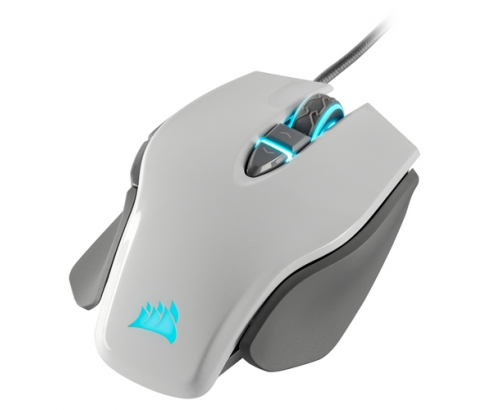 Corsair M65 RGB ELITE ratón mano derecha USB tipo A Í“ptico 18000 DPI Blanco
