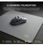 Corsair MM 3XL Gray Alfombrilla de ratón para juegos Gris
