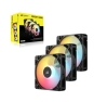 Corsair RS120-R ARGB Carcasa del ordenador Ventilador 12 cm Negro 3 pieza(s)
