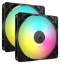 Corsair RS140 ARGB Carcasa del ordenador Ventilador 14 cm Negro 2 pieza(s)
