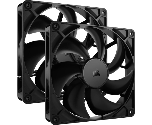 Corsair RS140 Carcasa del ordenador Ventilador 14 cm Negro 2 pieza(s)