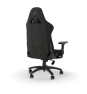 Corsair TC100 RELAXED Silla para videojuegos universal Asiento acolchado Negro