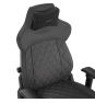 Corsair TC500 LUXE Silla para videojuegos de PC Asiento acolchado Negro