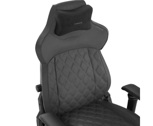 Corsair TC500 LUXE Silla para videojuegos de PC Asiento acolchado Negro