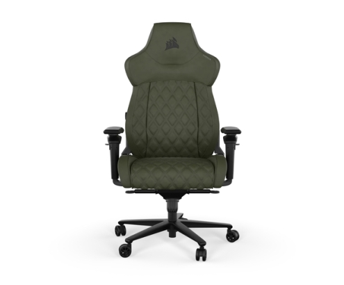 Corsair TC500 LUXE Silla para videojuegos de PC Asiento acolchado Verde