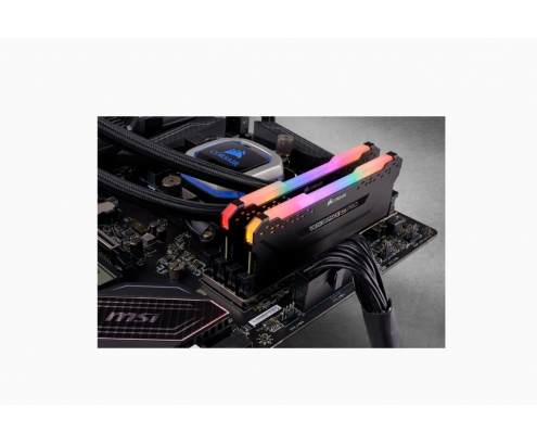 Corsair vengeance rgb pro memoria 32gb 2x16gb ddr4 3200mhz 