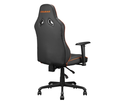 COUGAR 3MFSLORB.0001 silla para videojuegos Silla para videojuegos de PC Asiento acolchado Negro, Naranja