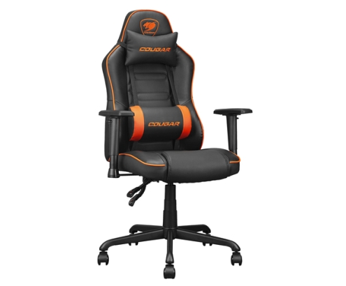 COUGAR 3MFSLORB.0001 silla para videojuegos Silla para videojuegos de PC Asiento acolchado Negro, Naranja