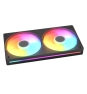 COUGAR CF-UN240FB-RGB Carcasa del ordenador Ventilador 12 cm Negro